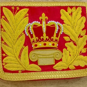 Monedero con diseño de la corona de la realeza británica del Reino Unido, bolso de mano, cartera para iPhone y Android, cartera con diseño de escudo familiar y letras, alta costura, moda y trabajo