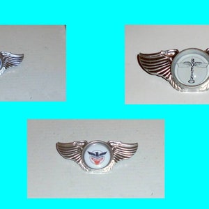 Custom Design Novelty Aviation Airline Pilot Captain Uniform Wing Pin Badge USA Flight Equipment Airbus Boeing Mcdonald Douglas Livery Logo