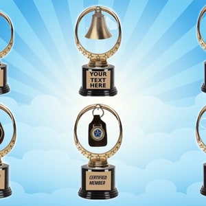 Deluxe Custom Design Poker Champ Champion Game Player Casino Winner Trophy Bar Club Gift Tournament Casino Chip #1 Win Your Image Here