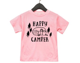 Kids Camping Shirt Etsy
