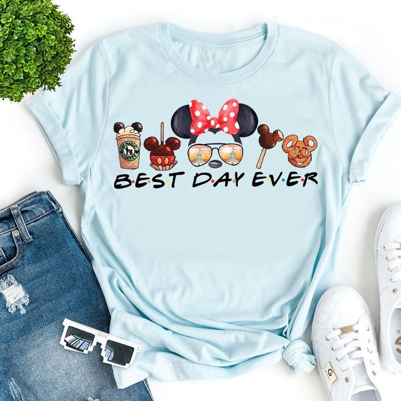 Best Day Ever Disney Shirt Mickey Disney White tee Womens Disney Mom Shirt Disney Family Vacation shirts Best Day Ever 2021 shirts