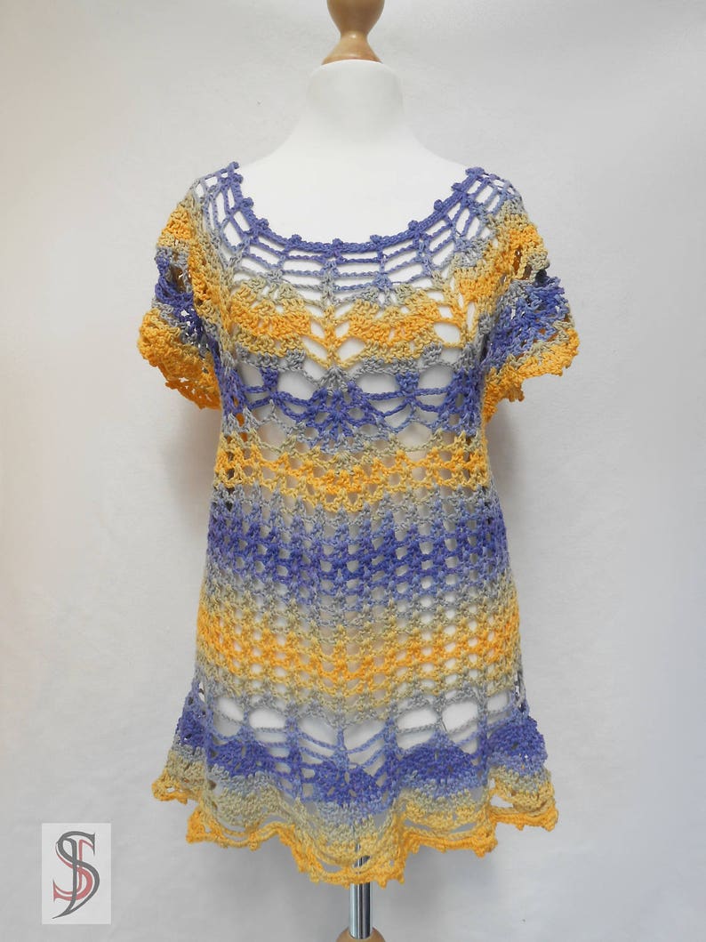 crocheted summer top image 2
