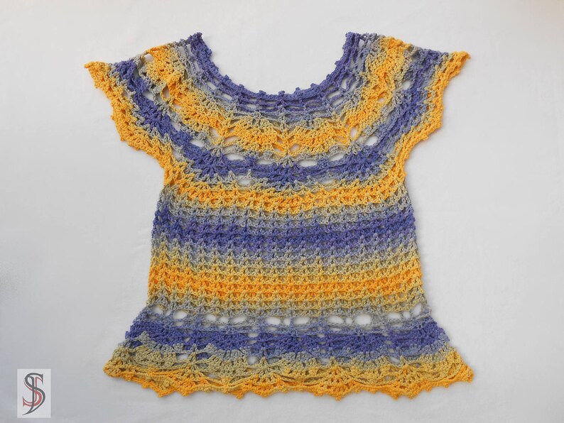 crocheted summer top image 3