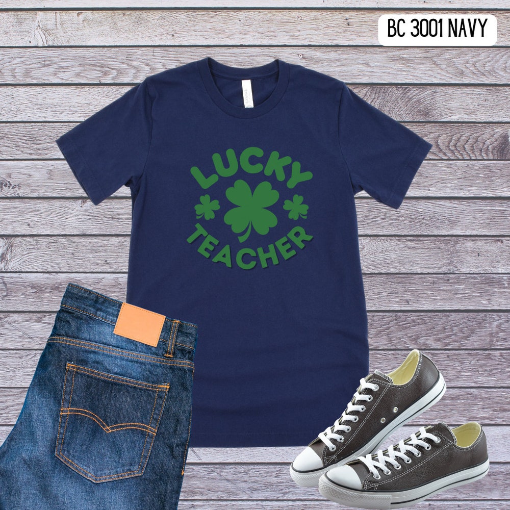 Clover Shirt,Teacher Shirt, Shamrock Shirt, Holiday Shirt, Lucky Shirt Iebacademy