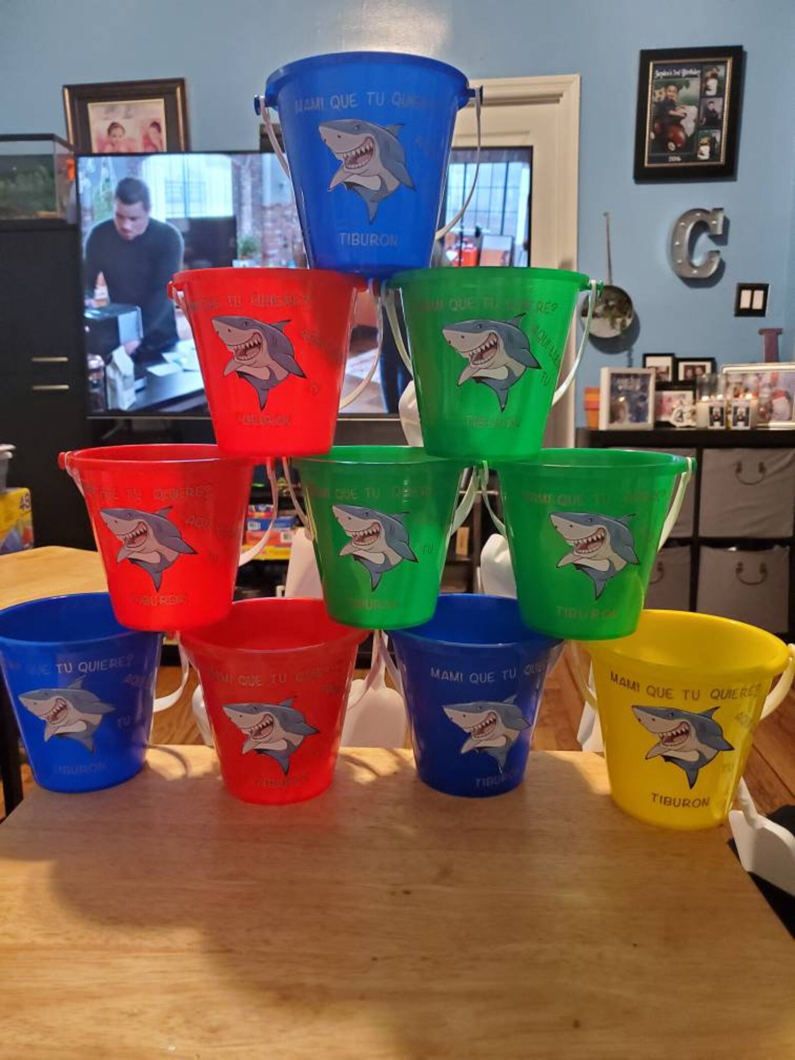 Custom party bucket Etsy
