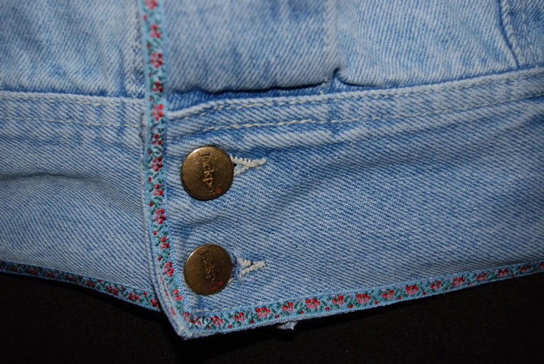 Jackpot worn denimjacket designed by Carli Gry