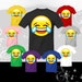 Crying Laughing Emoji T-Shirt (U+1F602), Emoji Tee