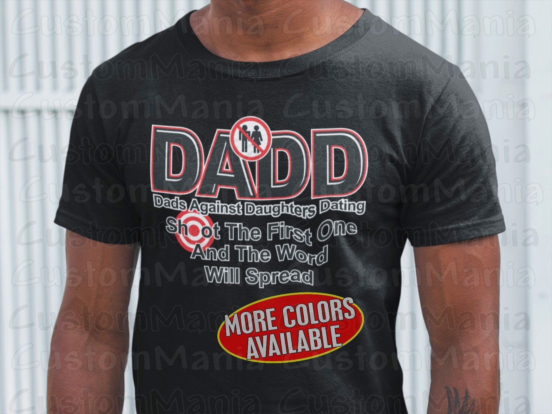 DAD Shirt Dads Daughters Dating T-shirt - Etsy