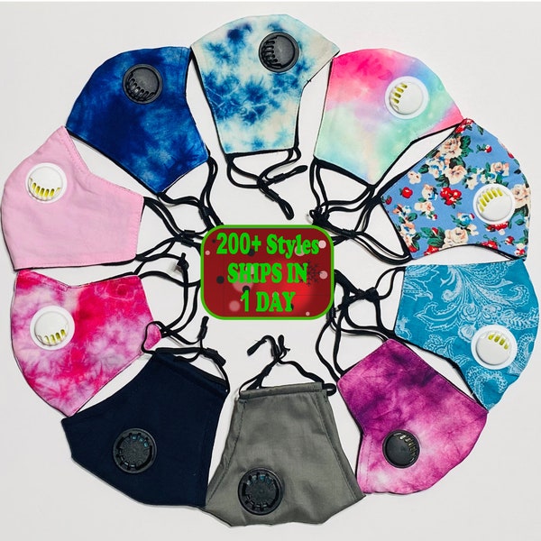 Face Mask With Filter - Etsy