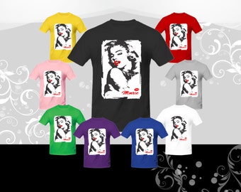 Marilyn Monroe T-Shirt, Monroe shirt, Monroe shirt, Christmas gift, Marilyn Monroe T-shirt