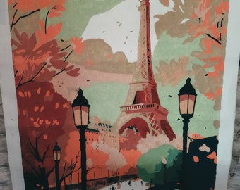 Affiche vintage Paris