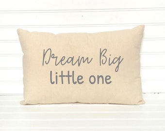 Download Dream Big Pillow Etsy