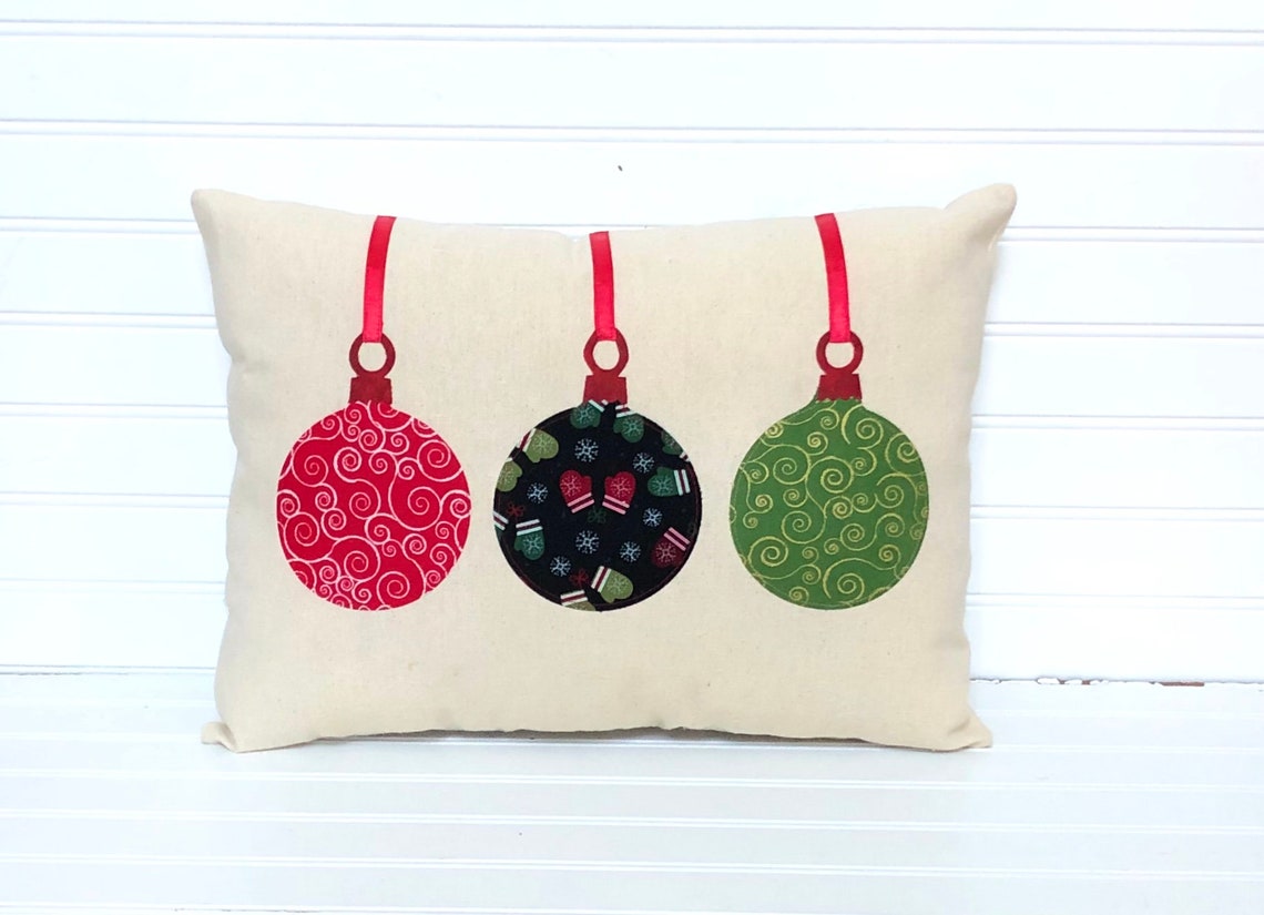 Christmas Ornament Pillow 