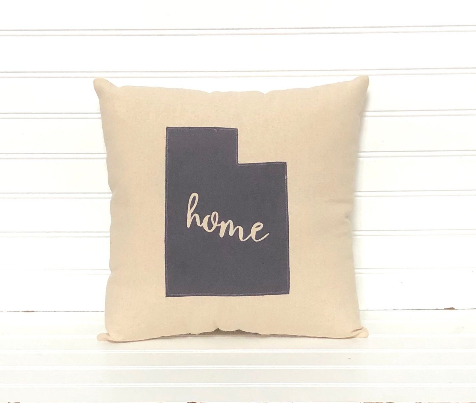 Utah pillow Utah home pillow Home state pillow state Etsy