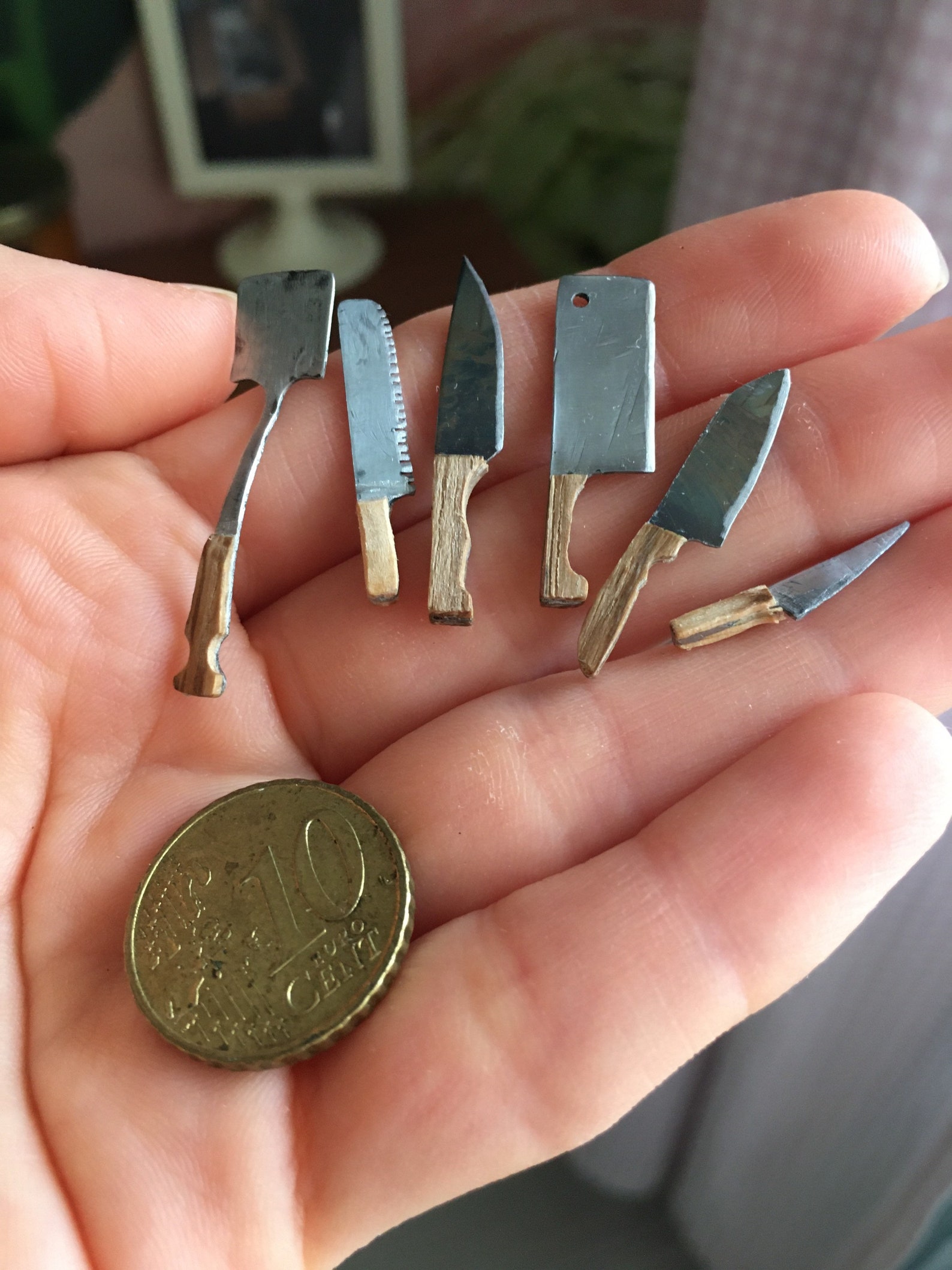 8pc miniature knife for dollhouse miniature Barbie kitchen Etsy