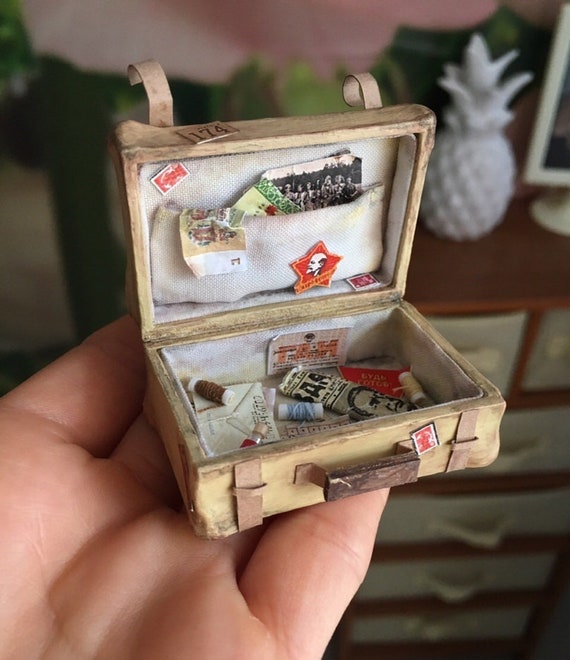 dolls house suitcase