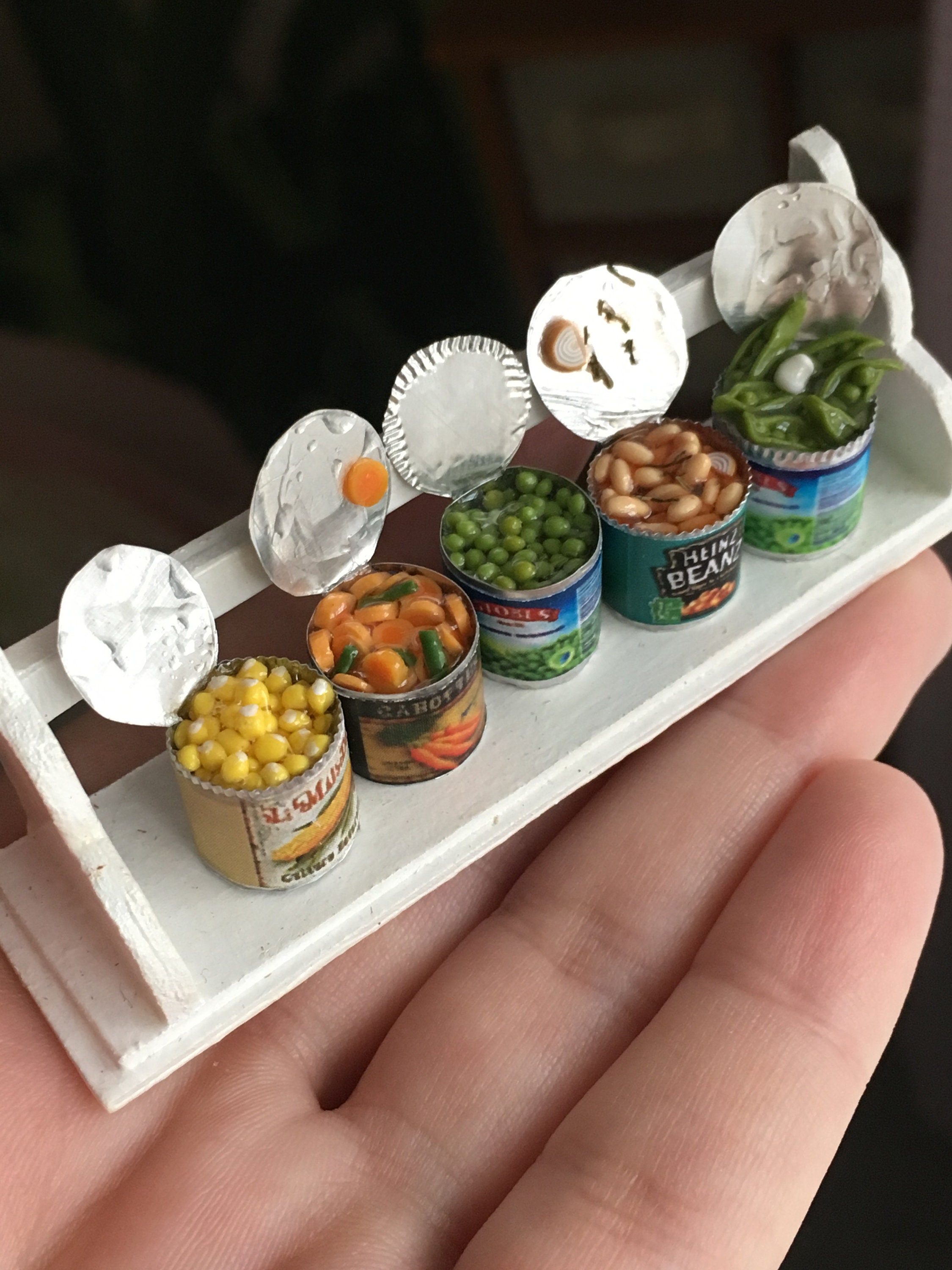 5pc cibo in scatola in miniatura Realistic Barbie Doll Food Etsy