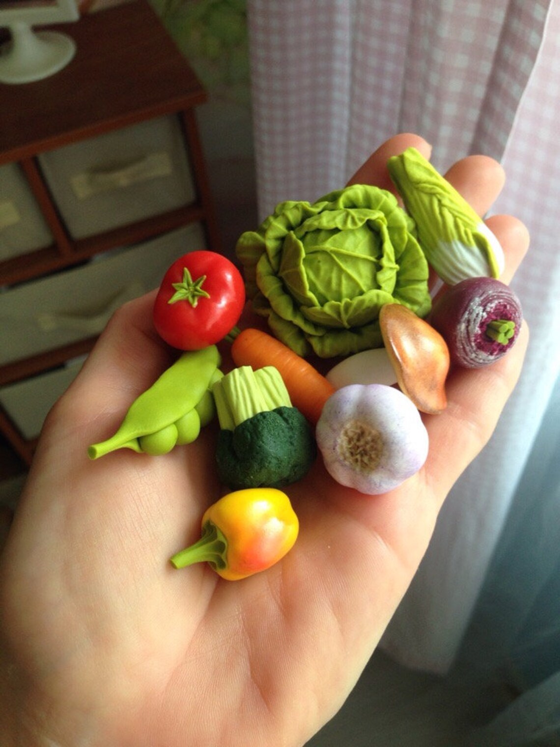 30pc Miniature fruits and vegetables.Game vegetables Etsy
