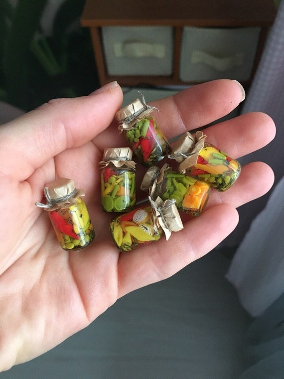 miniature doll food