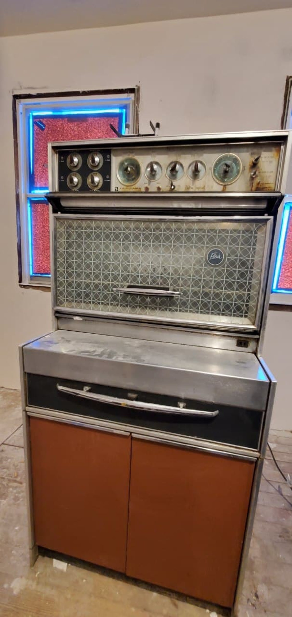 Vintage 1960s Frigidaire Flair Custom Imperial Electric Range Etsy