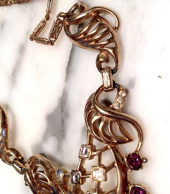 Collana vintage firmata JOLLE. Adorabile girocoll… - image 6