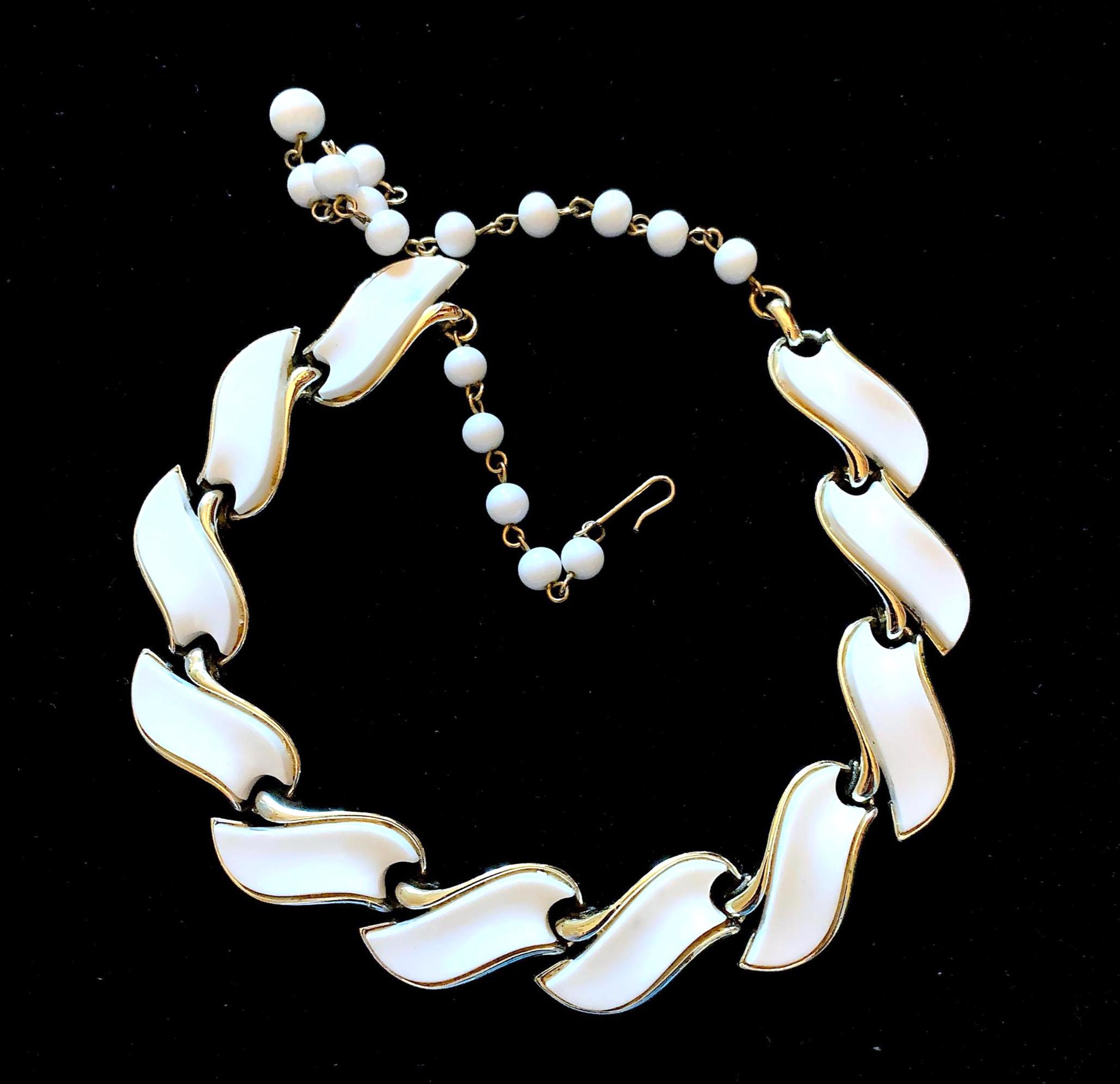 Collana Donna Stile Vintage Geometrico Astratto Con Perline &ndash; L&amp;X &ndash; Nuova