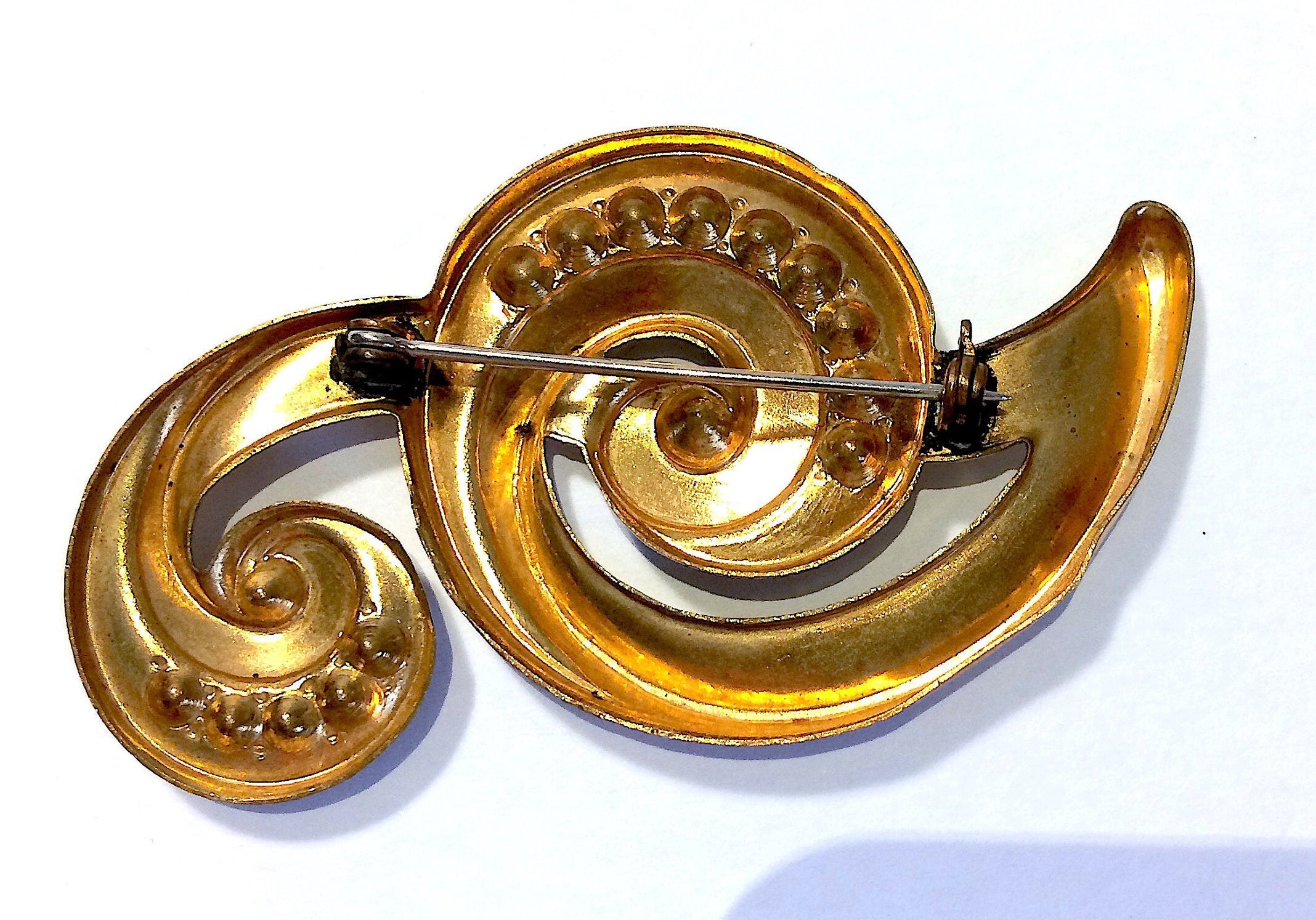 18k GOLD Overly ブローチUSAヴィンテージ $_57.JPG?set_id=8800005007