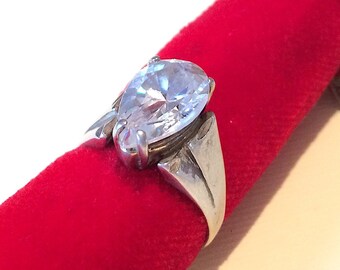 vintage silver シルバー925 リング　一点物　60s Vintage Original 1970s 1960s Mood Ring Hippie Boho Silver