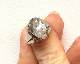 vintage silver シルバー925 リング　一点物　60s Amazon.com: Retro Vintage s925 Silver Ring for Women Men