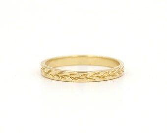 Olive Branch Eternity Band