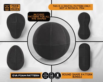 Round pattern bundle for EVA foam