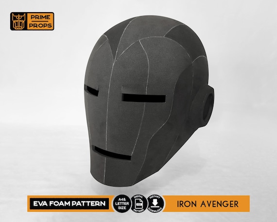foam iron man helmet sale Iron Avenger Helmet Patterns for EVA Foam