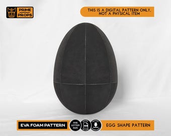 Egg shaped pattern for EVA foam