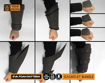 Masked Hero gauntlet foam pattern bundle