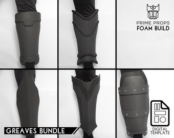 Masked Hero greave foam pattern bundle