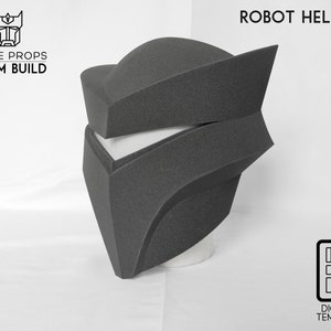 Robot helmet foam pattern