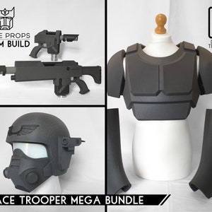 Space Trooper Mega bundle foam patterns