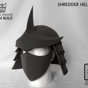 Shredder Helmet Foam Patterns - Etsy