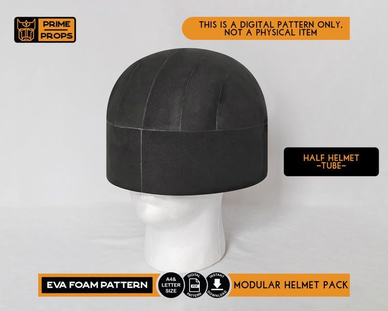 Modular Helmet Patterns for EVA Foam - Etsy