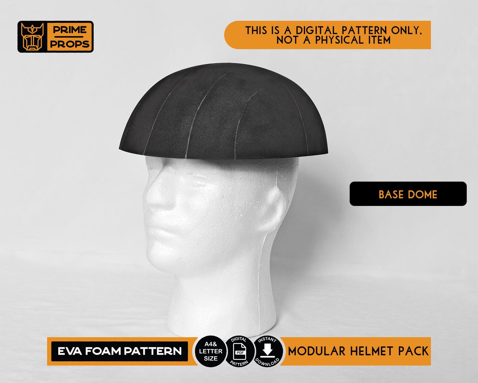 Modular Helmet Patterns for EVA Foam - Etsy