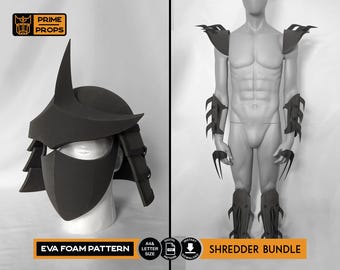 Shredder foam pattern bundle