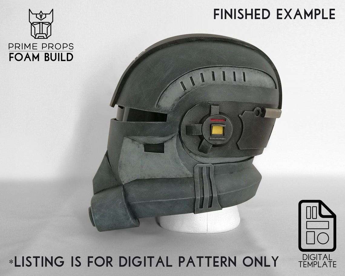 the bad batch echo helmet