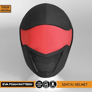 Power ranger/ sentai helmet foam pattern
