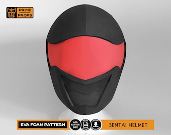 Patrón de espuma para casco de Power Ranger/Sentai