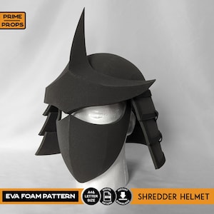 Shredder helmet foam patterns