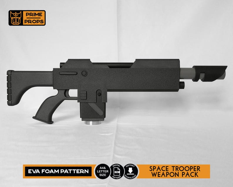 Patrones de espuma para paquetes de armas de Space Trooper imagen 2