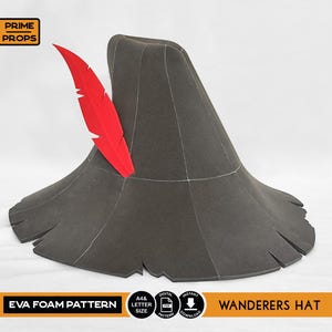 Wanderer's Hat pattern for EVA foam
