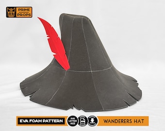 Wanderer's Hat pattern for EVA foam
