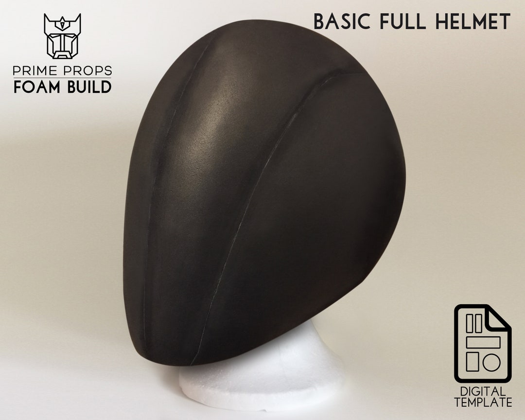 Foam Helmet Pattern Etsy