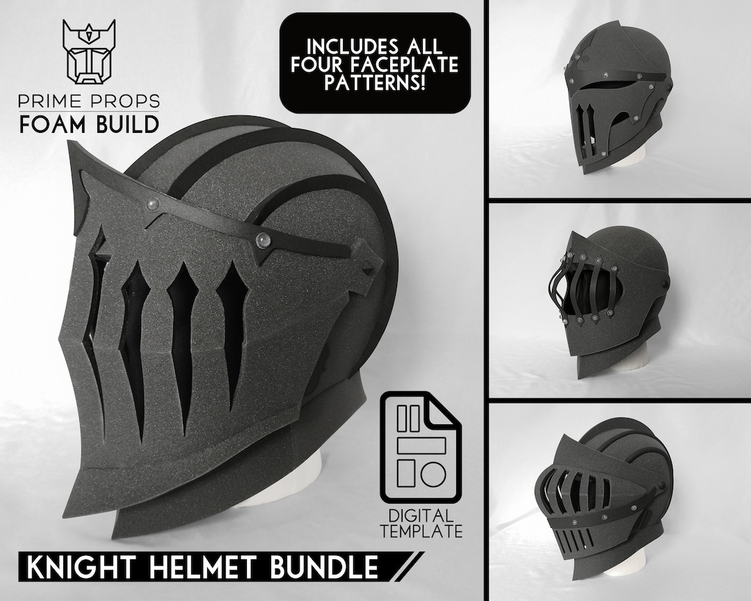 Head Form/Helmet Stand - Digital Pattern for EVA Foam